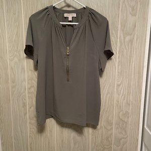 MICHAEL michael kors  LARGE OLIVE BLOUSE